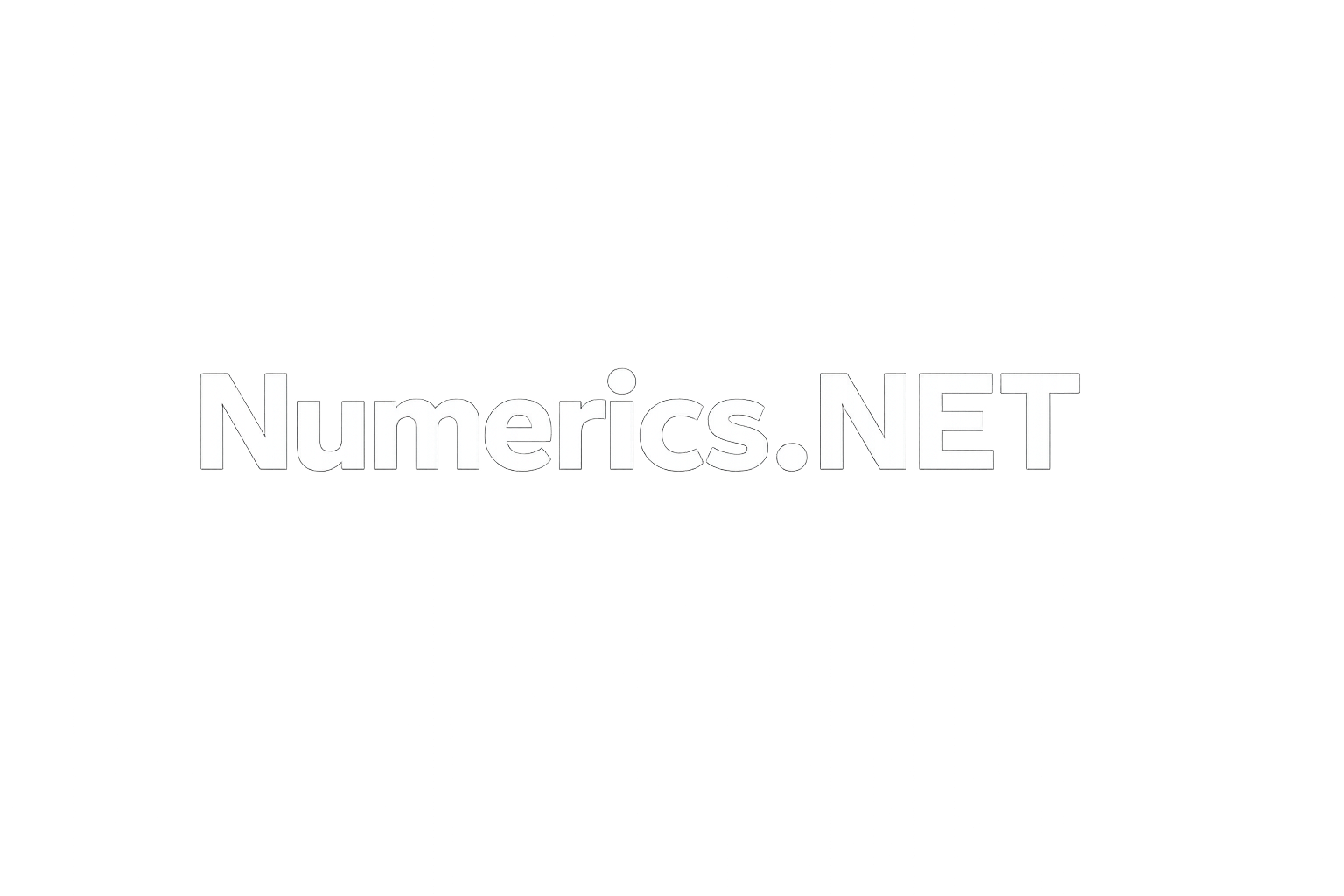 Numerics.NET